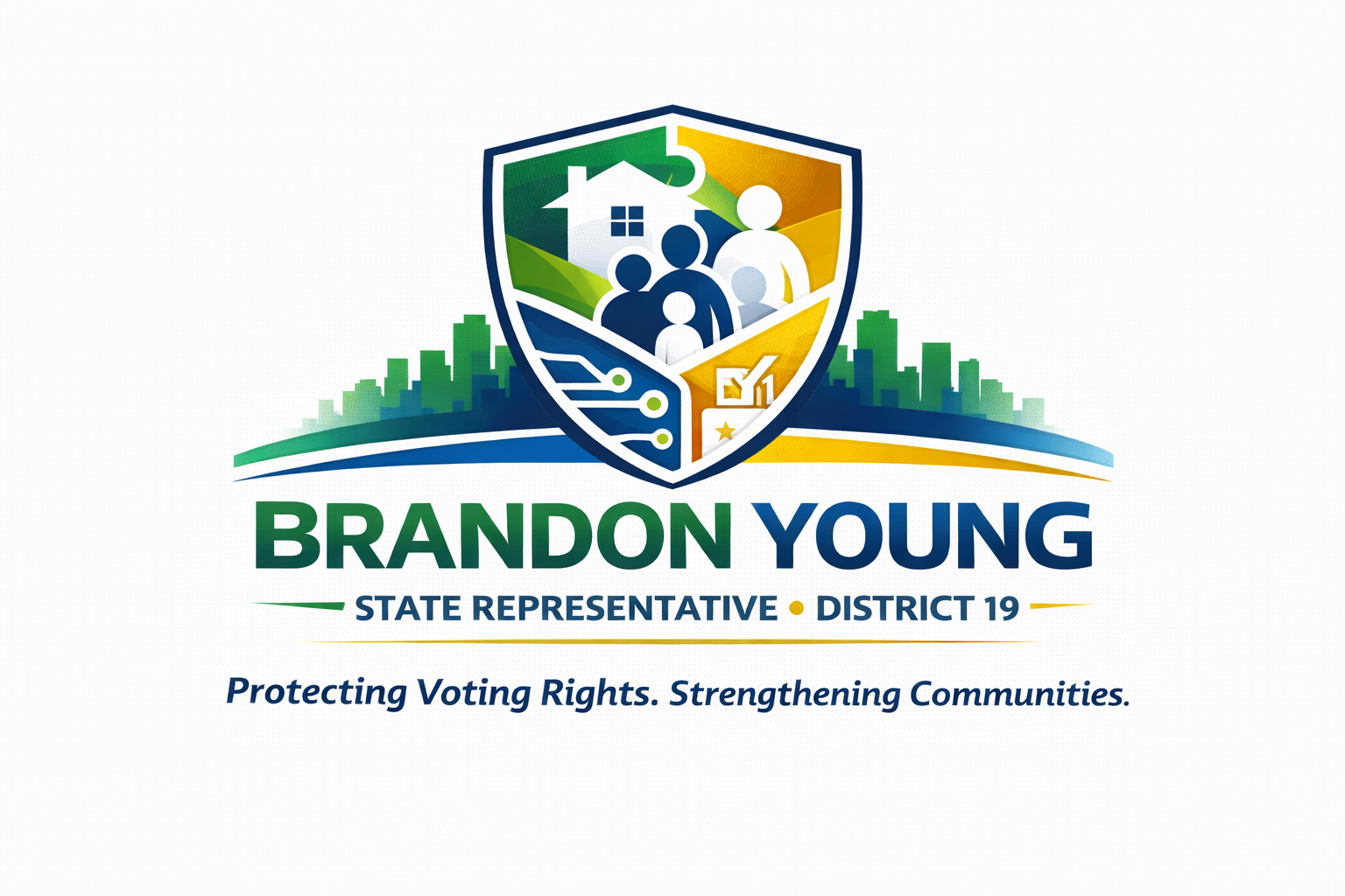 Brandon Young District 19 Logo